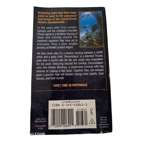 Phylogenesis by Alan Dean Foster - del ray books - 0345418611 - Picture 3 of 5